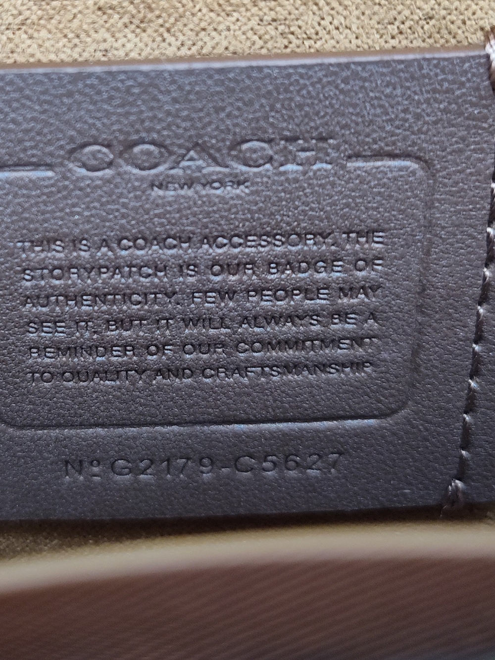 COACH Mini Brynn Crossbody G2179 C5627 NWOT Croc Embossed Mustard Bag - Picture 9 of 16